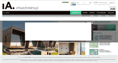Desktop Screenshot of infoarchitekta.pl